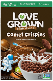 Love Grown Kids Cereal Comet Crispies