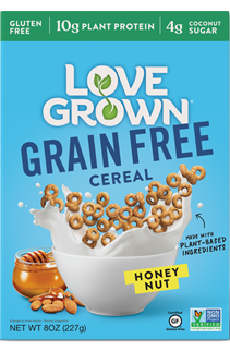 Love Grown Grain Free Cereal Honey Nut